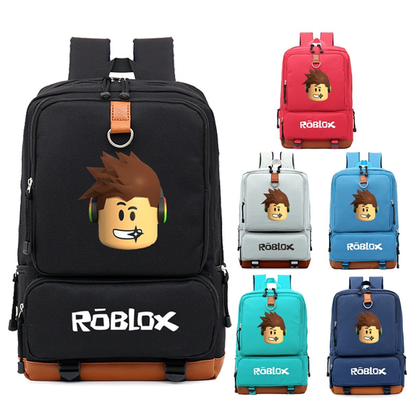 Roblox Game Peripheral Backpack Men And Women Shoulder Bag Travel Bag Computer Bag Student Bag Wish - po roblox bag