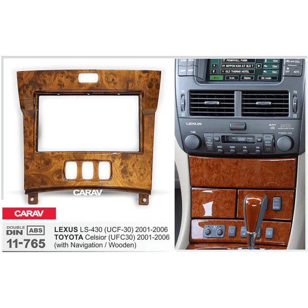 Ls430 double din deals kit