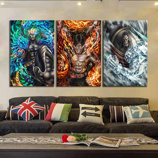 V6129 One Piece Characters Awesome Anime Manga Art Decor WALL