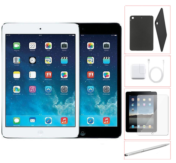 Refurbished Apple iPad Mini 2 16GB - WiFi - Bundle - Case, Rapid