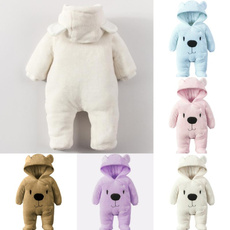 toddlerbabyromper, hooded, Outfits, Clothes