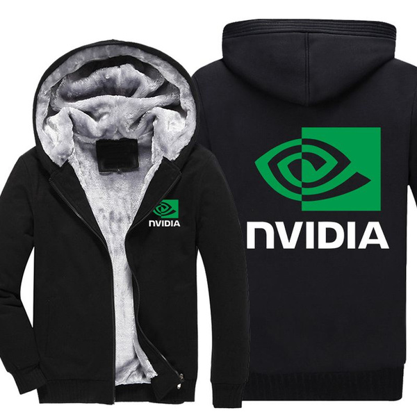 Winter New Fashion Men Women AMD NVIDIA Cashmere Long Sleeve Hoodie ...