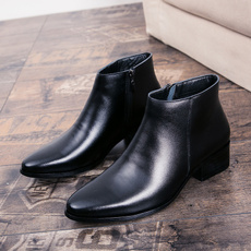 ankle boots, Fashion, Leather Boots, cottonboot