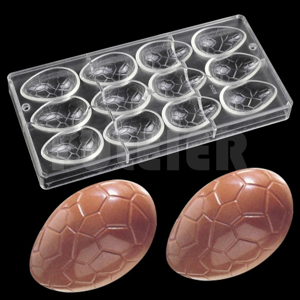 Easter Egg, Chocolate, Praline, Easter , Oval, Mold, Millimeter