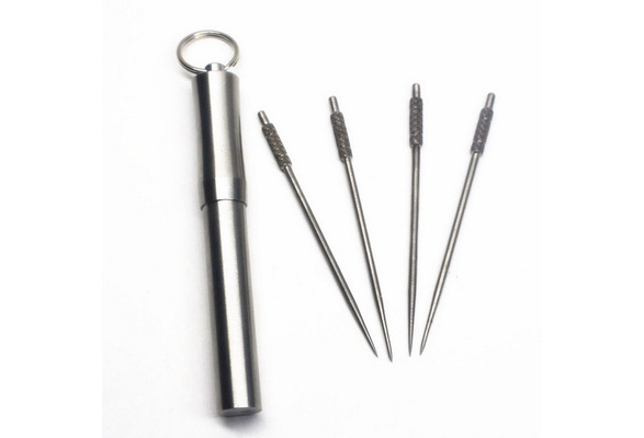 Stainless Steel Portable Waterproof Warehouse Outdoor Mini Toothpick