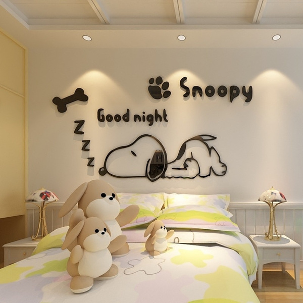 3D Stereoscopic Soonpyy Dog room decor Wall sticker wall decals for bedroom New 