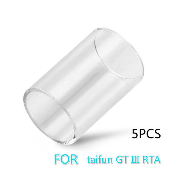 For taifun GT III 5PCS Replacement Glass TUBE for Coppervape