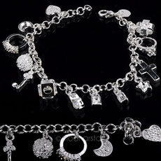 Guess, sterling silver, silver, silver plated
