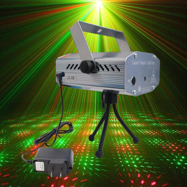 Mini dj deals laser light