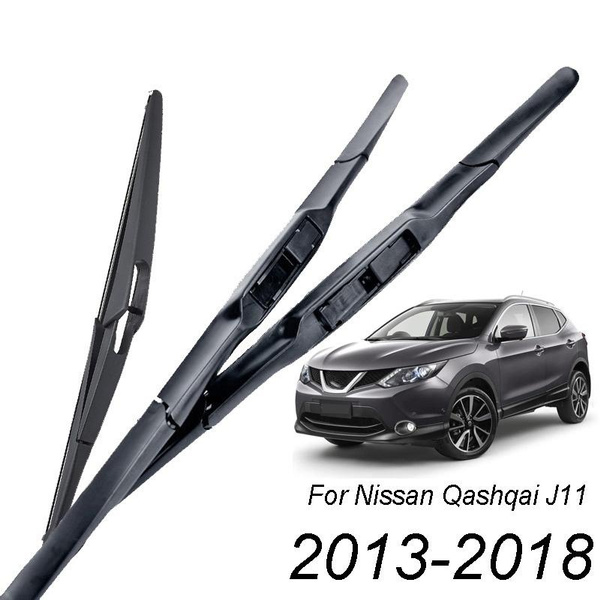 3X Front & Rear WindScreen Wiper Blade Set For 2014-2021 Nissan