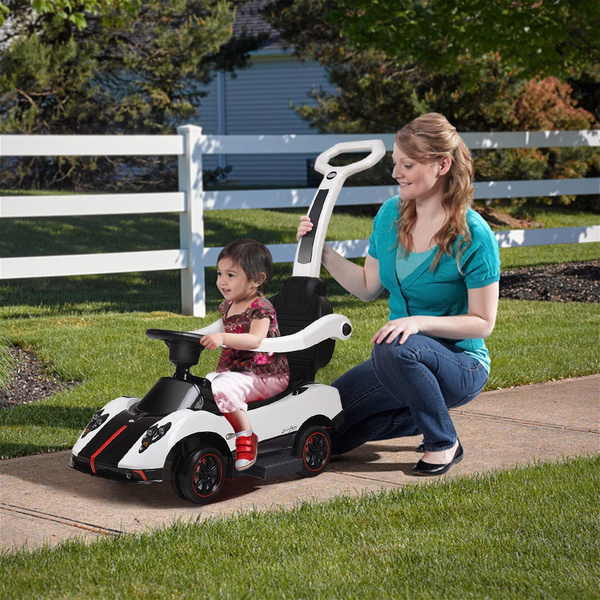 push car toy with handle