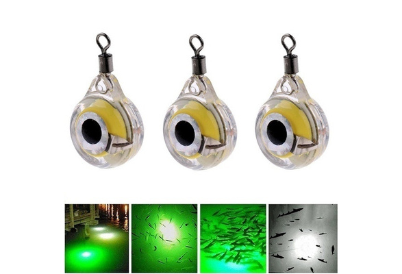 Fishing Lights Night Fluorescent Glow LED Underwater Light Lure for  Attracting Fish
