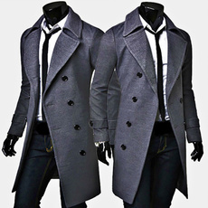 casual coat, woolen coat, Fashion, Winter