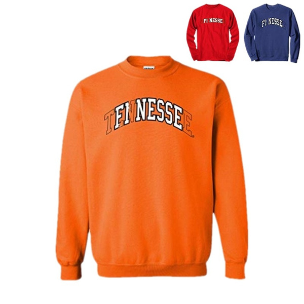 Orange finesse outlet sweatshirt