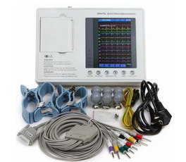 Machine, 12leadecgmachine, lcdecgmonitor, electrocardiograph