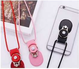 NEW Phone Rope Phone Ring Stand 2 IN 1 phone accessories Lanyard Neck Straps Accessories Universal Mobile Phone Stand