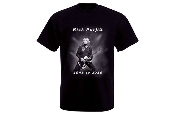 Guitarist Rick parfitt OMAGGIO Felpa RIP 1948-2016 ROCK LEGEND status quo 