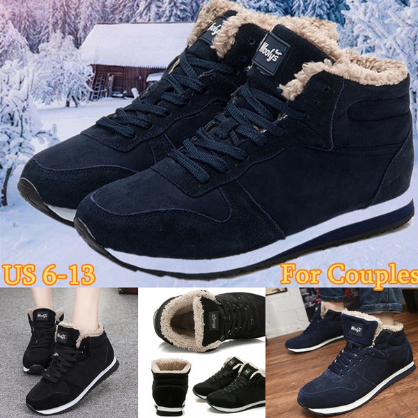 NEW Winter  Snow Boots Plush Outdoor Work Shoes Warm Boots For Men/Women Fashion 