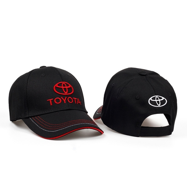 Logo hat cotton fabric TOYOTA racing 