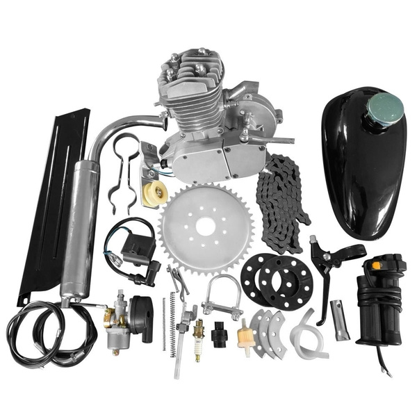 Full Set 80cc Bike Bicycle Motorized II 2 Stroke Petrol Gas Motor ...