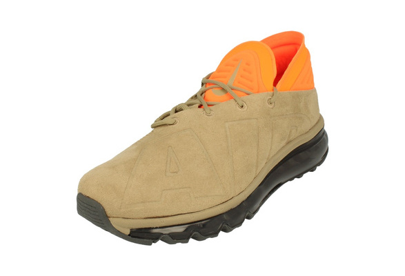 khaki running trainers