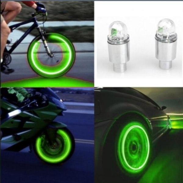 4 pezzi oto auto bicicletta pneuatico tappi valvola luce LED coperchio valvola lapada al Neon per autoobili bici ipereabile universale 34 4 pezzi oto auto bicicletta pneuatico tappi valvola luce LED coperchio valvola lapada al Neon per autoobili bici ipereabile universale 34