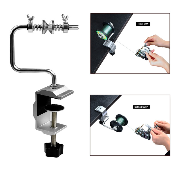 Fishing Line Spooler System Machine For Baitcasting Spinning Reel Carp  Fishing Gear Equipment Fishing Line Winder Station With Clamp