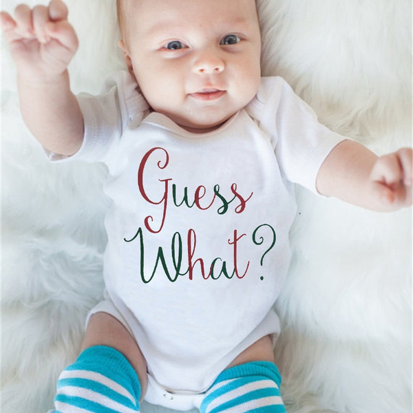 Guess what shop baby onesie