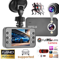 720P/1080P Full HD Screen Car DVR Camera Night Vision Dashcam Driving Recorder Car Dashboard Camera Automobile Date Recorder 