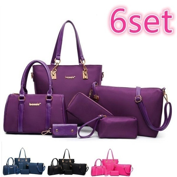 New Fashion New Arrival Cute Grace 6 Set Bags Handbag Tote