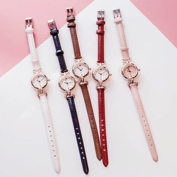 Simple hand watch for girl sale