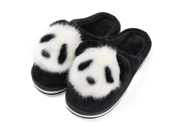 Ladies discount panda slippers