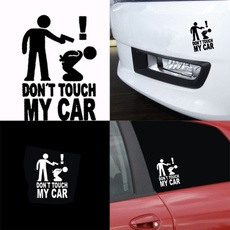donttouchmycar, Funny, tanksticker, Car Sticker