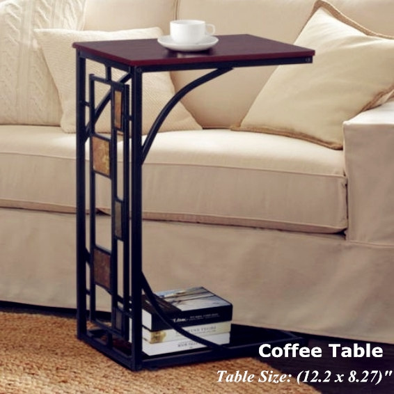 Coffee Tray Side Sofa Table Ottoman Couch Room Console Stand End TV Lap Snack 