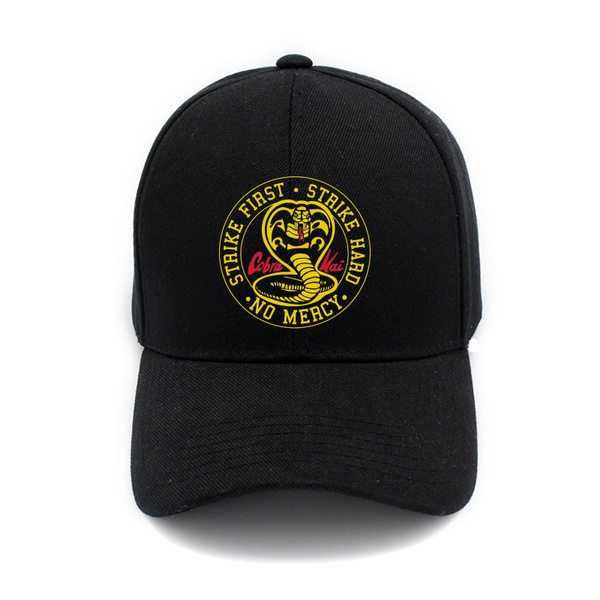 Cobra Kai Logo Black Adjustable Hat