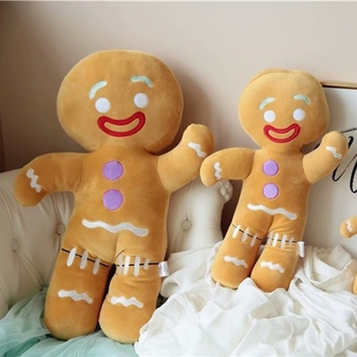 gingerbread man pillow
