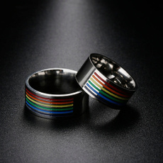 Steel, rainbow, Fashion, Jewelry