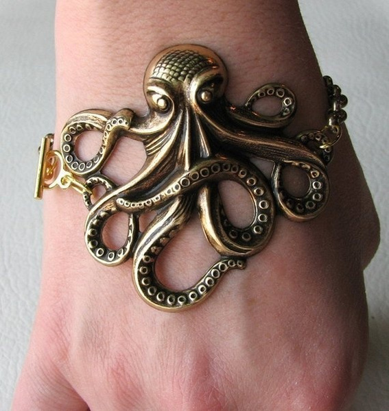 Octopus hot sale bracelet jewelry