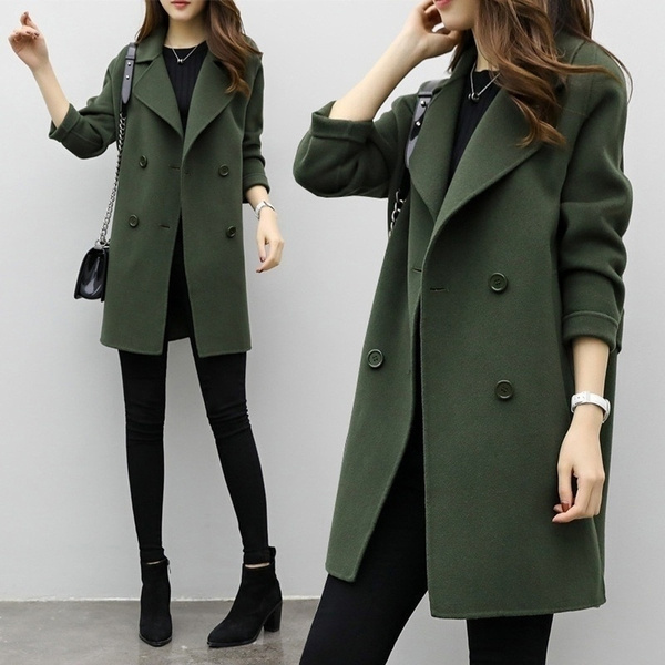 Fashionhe Womens Autumn Winter Jacket Casual Outwear Parka Cardigan Slim Coat Warm Overcoat Fashionhe Womens Autumn Winter Jacket Casual Outwear Parka Cardigan Slim Coat Warm Overcoat