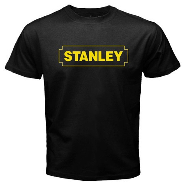 Logo Men's Black T-Shirt Cotton 