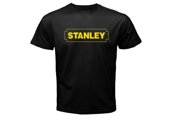 Logo Men's Black T-Shirt Cotton 