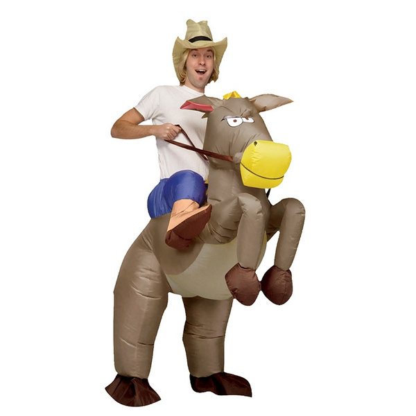 inflatable cowboy costume