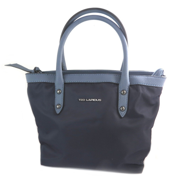 Ted Lapidus Q2209 Sac createur Ted lapidus marine 23x20x7 cm Creative bag Ted lapidus navy 23x20x7 cm. Kreativ Tasche Ted lapidus