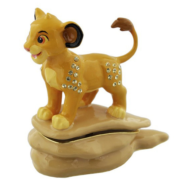 Disney [Q3877] - Coffret a Bijoux 'Simba' (Disney) - 9 cm