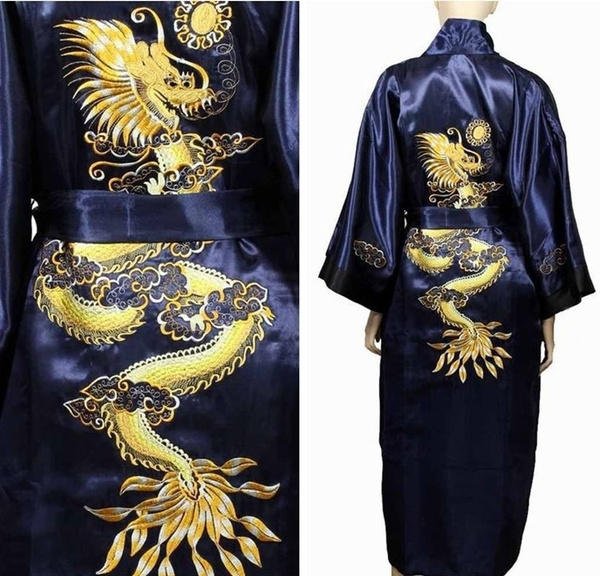 chinese silk robe