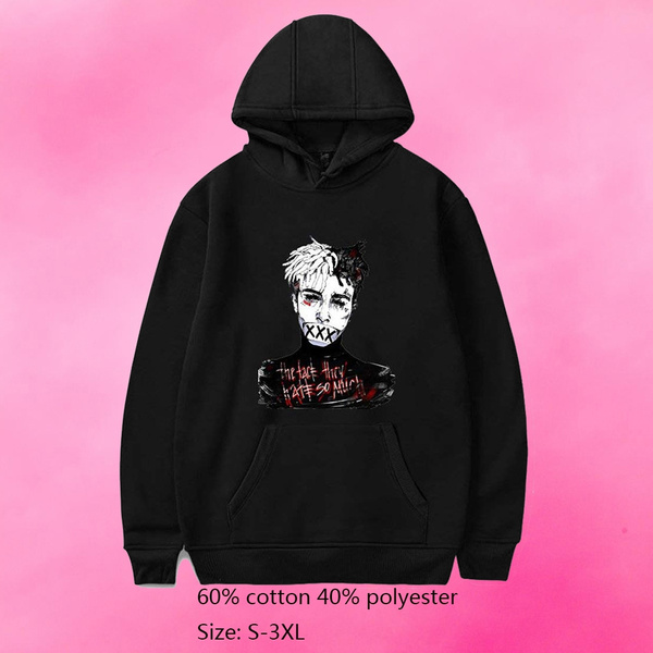 Xxxtentacion Pullover Hoodie XXX Cool Rap Graphic Custom Hooded