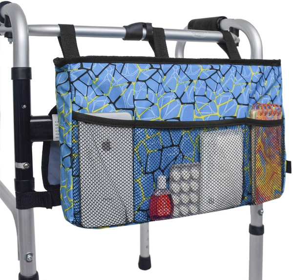 Functional Walker Storage, MDSTOP Hanging Bag Cover Pocket Can Storage