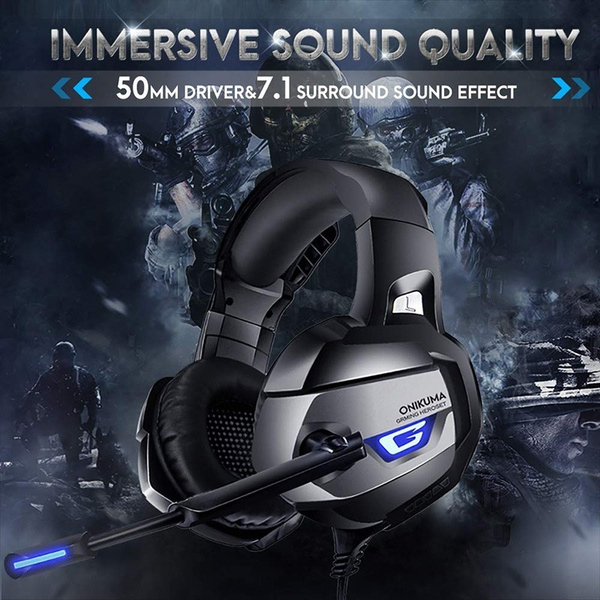 Onikuma gaming headset online k5