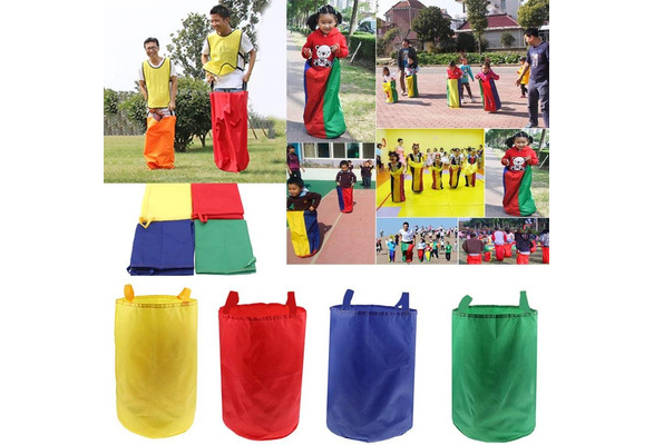 Jumping Sack Race Garden Game Party Racing Hopping Bags Fun Sports for Adult 