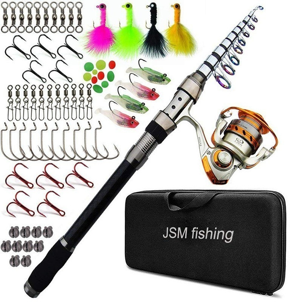 2.1-3.6M Japanese Fishing Rod Combo Carbon Fiber Rod 11BB Fishing Reel